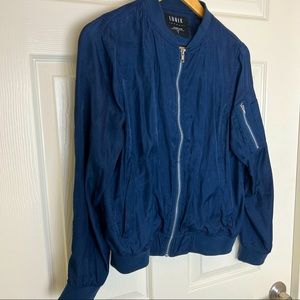 Lightweight Zip Up Bomber Jacket